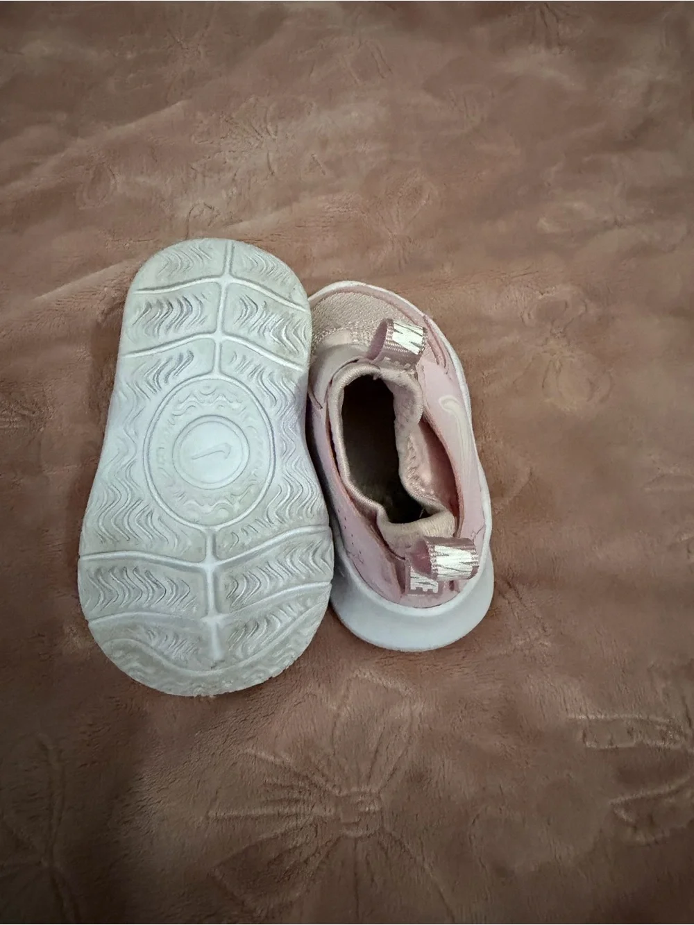 Nike Toddler Pink Slip-On Athletic Sneakers